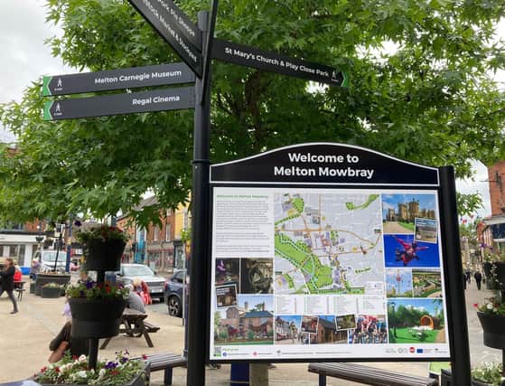 Melton Mowbray town centre