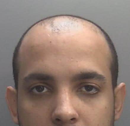 Simon Toussaint, who has been jailed for more than five years
PHOTO Leicestershire Police