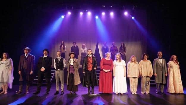 The cast of Dracula - The Musical at Melton Theatre