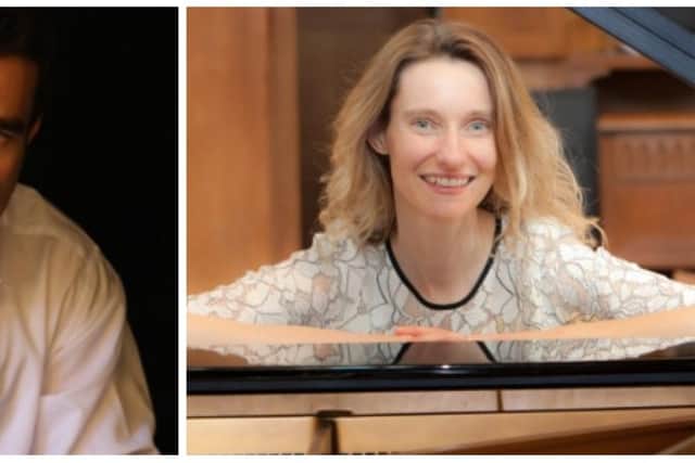 Richard Coxon and Anne Bolt, who are to perform a concert at Hoby church