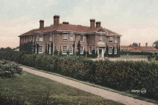 Warwick Lodge pictured when it was known as Hamilton Lodge