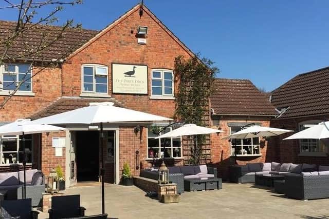 The Dirty Duck pub at Woolsthorpe-by-Belvoir, which has closed