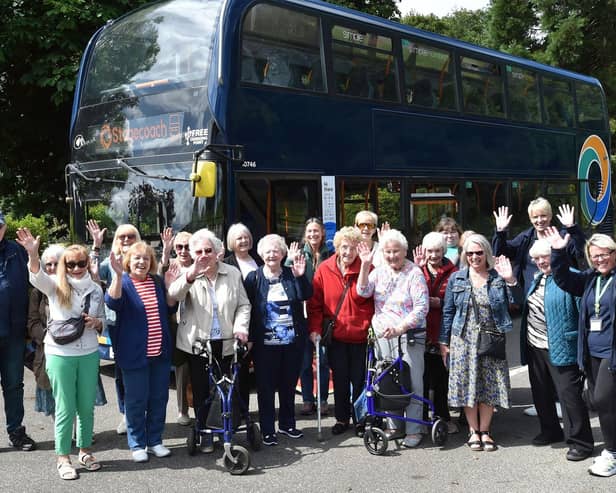 Stagecoach East Midlands and Age UK's grand day out to Normanby Hall