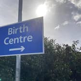 A sign outside St Mary's Birth Centre in Melton