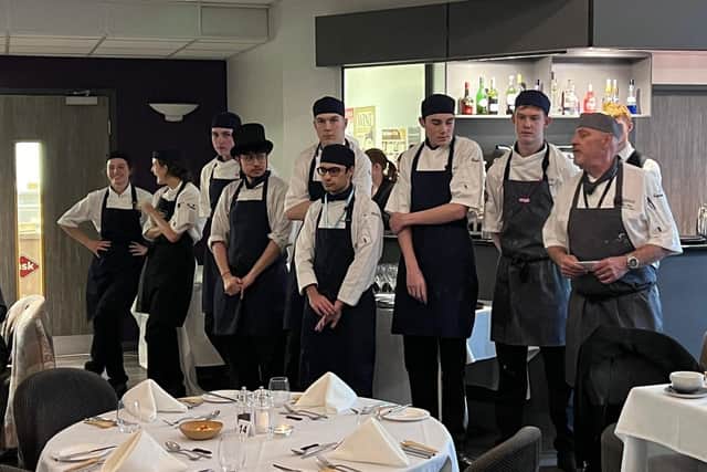 Students who took part in the Stroodles Sustainability Takeover