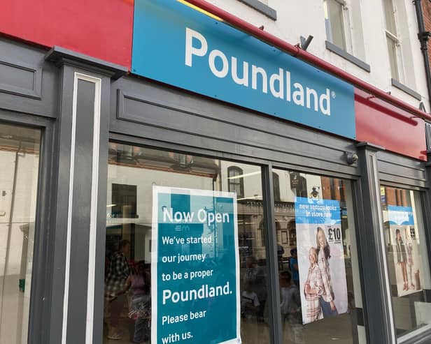 Melton's new Poundland store in Nottingham Street