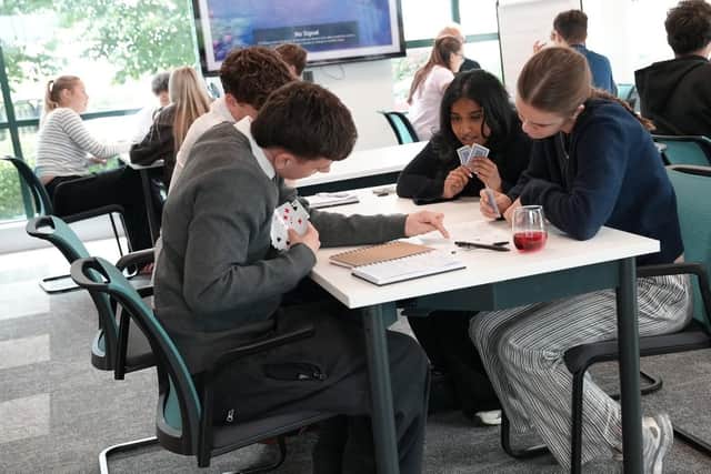 MV16 students take part in a workshop at the work experience scheme