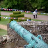 A cannon at Belvoir Castle