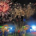 A previous Melton Mowbray fireworks event in Play Close Park