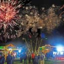 A previous Melton Mowbray fireworks event in Play Close Park