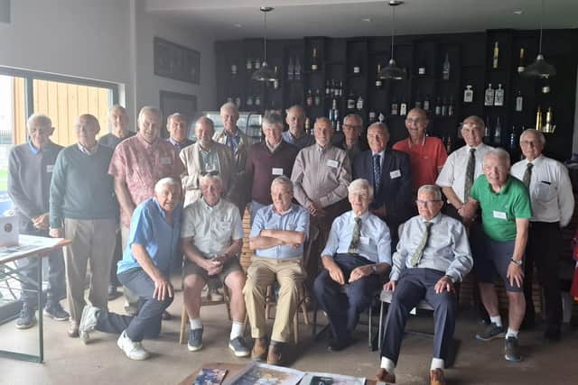 Old Grammarians at the reunion night at Melton Town FC