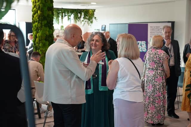 The reception to celebrate Melton Building Society's 150th birthday