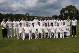 Last year's team line-up ready for action.