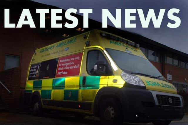 Emergency services attended the incident