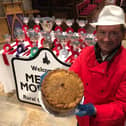 Stephen Hallam, who has been awarded an MBE in the King's Birthday Honours List, pictured at this year's British Pie Awards at Melton