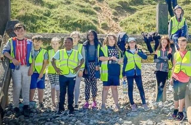 Children enjoying a holiday with the Leicestershire charity