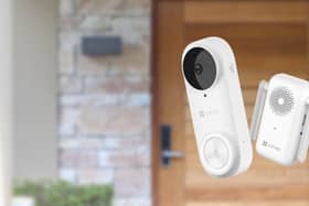 EZVIZ DB2 video doorbell.