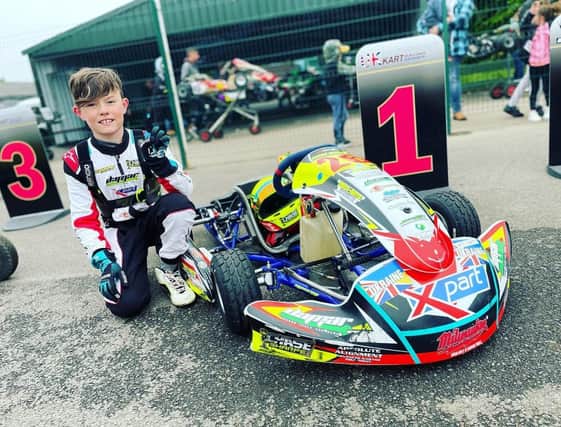 Chase Sharpe, the talented young Melton racer