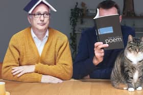 Henry Normal and Brian Bilston, who will appear at Melton Theatre in May