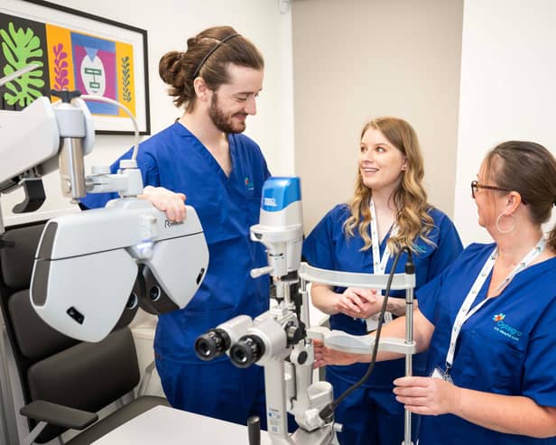 Optegra Eye Clinic Leicester clinical team