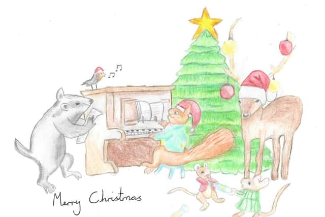 The winning design from Avie Hallows