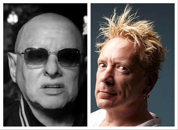 Shaun Ryder (left) and John Lydon are both appearing at Melton Theatre later this year
