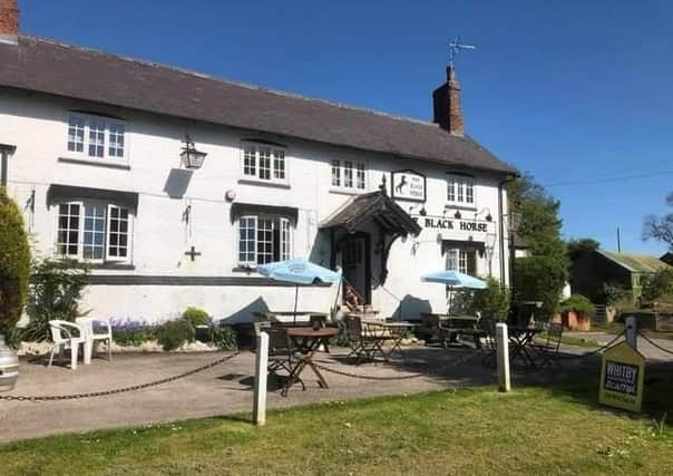 The Black Horse at Grimston