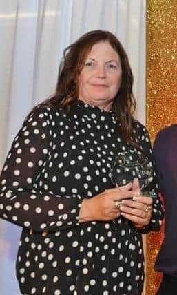 Sharon Brown, landlady of The Grapes pub in Melton