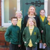 Headteacher Melanie Wrightam wtih some of the pupils at Scalford Primary School, which has joined Learn Academies Trust