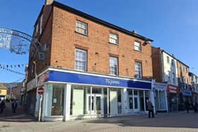 The former TG Jones building in Market Place, Melton, which can now be rented for £45k per annum