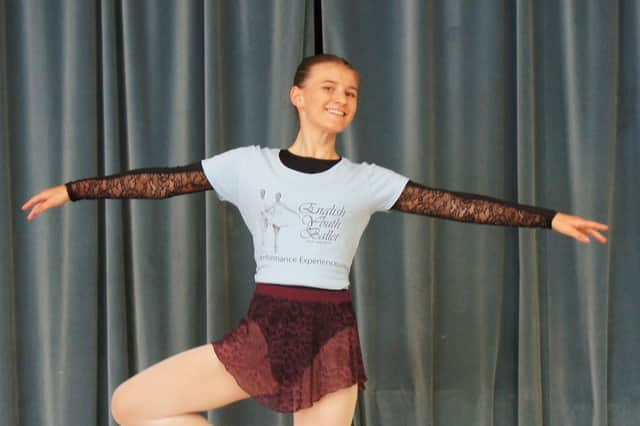 Long Clawson ballet dancer Madeleine Irving