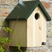 A garden nest box for starlings