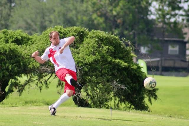 FootGolf action