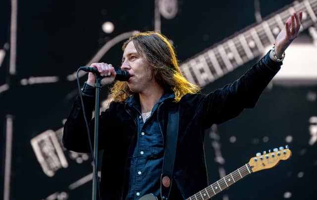 Van McCann of Catfish and the Bottlemen on the main stage at Leeds Festival. Picture: Mark Bickerdike Photography
