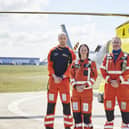 A Derbyshire, Leicestershire and Rutland Air Ambulance crew