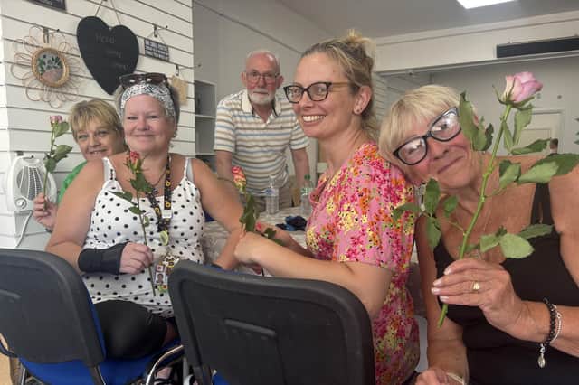 Volunteers at the new Pepper's - A Safe Place HQ in Melton Mowbray