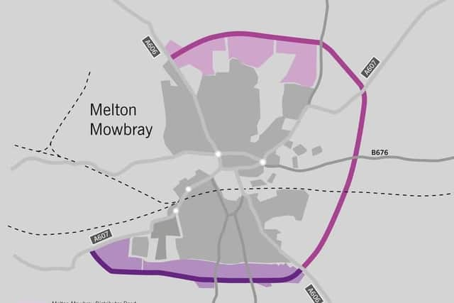 The route of the MMDR including the proposed southern link