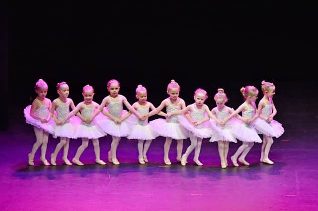 Ballerinas taking part in Belvoir Dance Academy's show at Melton Theatre