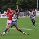 Kairo Edwards-John won a penalty for Melton Town.