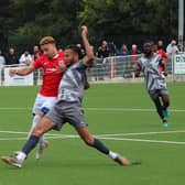 Kairo Edwards-John won a penalty for Melton Town.