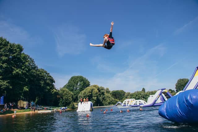 Aqua Park Rutland Water has opened for the summer