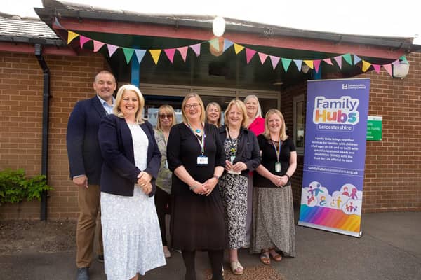 The first Leicestershire family hub launched at Coalville - Melton's will open in June
