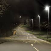 Street lighting in Melton Mowbray