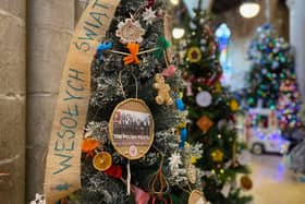 One of the hundreds of entries at a recent Christmas Tree Festival at Melton's St Mary's Church