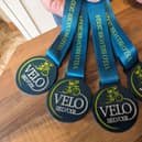 The medals for Vélo Belvoir 2024