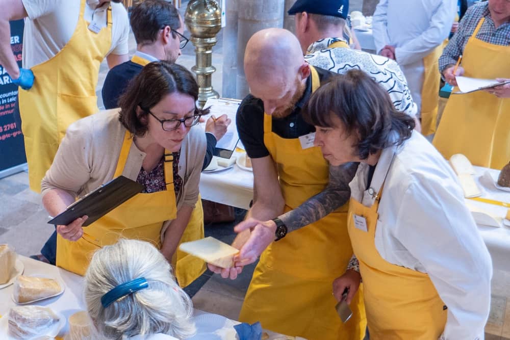 Artisan Cheese Awards judging 2025