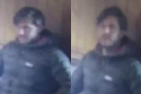 An image of a man police would like to trace in connection with reports of a hate crime at Stathern