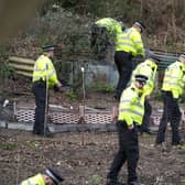 The Metropolitan Police have joined forces with Sussex Police to carry out a mass manhunt for the child