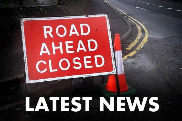 Roads are closed in Melton Mowbray due to water system repairs