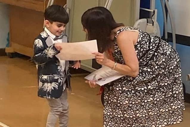 Oasis children celebrate graduation to primary school